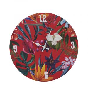 Reloj Pared Flores